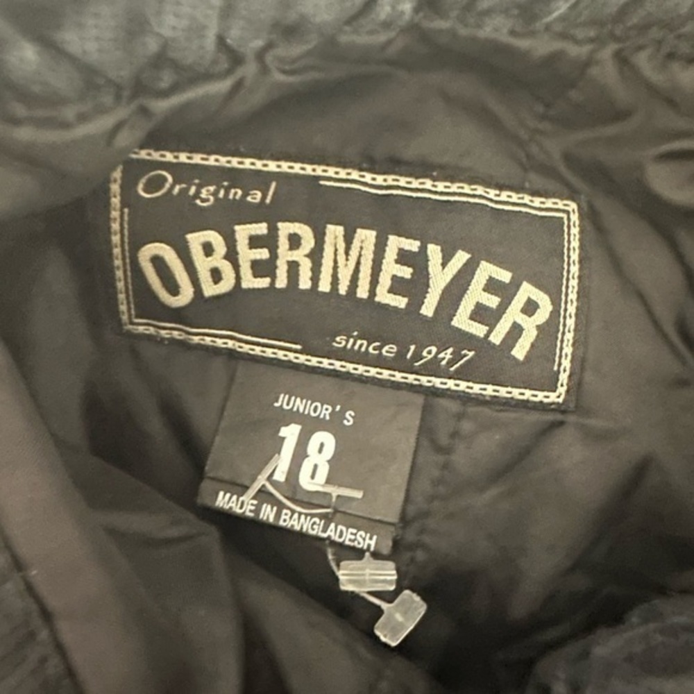 Obermeyer Black Snowboarding‎ or Ski pants Juniors sz 18 - Picture 2 of 9